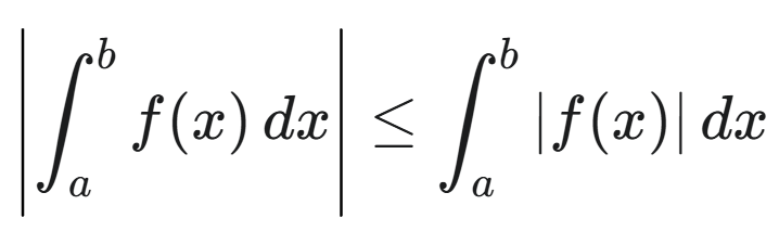 적분 삼각 부등식(triangle inequality for integrals)의 두 가지 증명 — 그림 1
